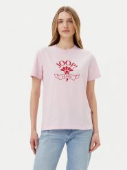 JOOP! Jeans T-Shirt Toldi 30046273 Różowy Regular Fit. Czerwone t-shirty Joop! Jeans, xs, bez wzorów, z bawełny, bez kołnierzyka, bez ramiączek. Za 129.99 zł.