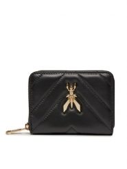 Patrizia Pepe Duży Portfel Damski 8Q0019/L004-K103 Czarny. Czarne portfele Patrizia Pepe, bez wzorów, ze skóry. Za 329.99 zł.
