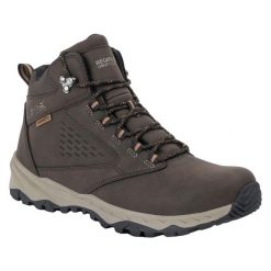 Męskie Wodoodporne Buty Do Chodzenia Amble. Brązowe kurtki Regatta, m, bez wzorów, z materiału, bez kaptura. Za 270.99 zł.