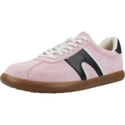 Kapcie CAMPER PELOTAS SOLLER Rose. Czerwone obuwie domowe Camper, bez wzorów, ze skóry, bez zapięcia. Za 534.50 zł.