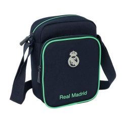 Real Madryt saszetka na ramię mini shoulder bag granatowa. Niebieskie torby na ramię REAL MADRID, bez wzorów, sportowe, na ramię, bez dodatków. Za 99.00 zł.