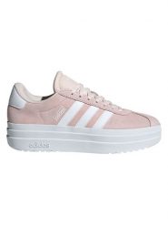 Adidas Skórzane sneakersy "Court Bold" w kolorze jasnoróżowym rozmiar: 39 1/3. Różowe trampki Adidas, bez wzorów, z materiału, bez zapięcia. Za 217.99 zł.
