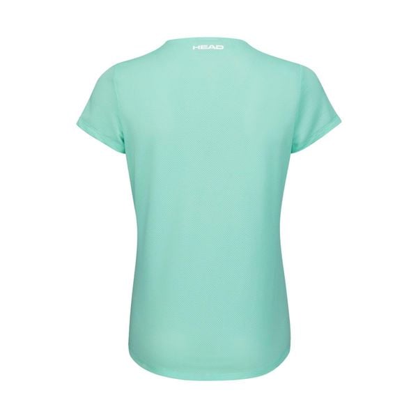 T-shirt damski TIE-BREAK. Zielone koszulki sportowe Head, bez wzorów, z poliesteru, bez ramiączek. Za 219.99 zł.