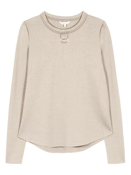 Herrlicher Koszulka w kolorze beżowym rozmiar: XS. Brązowe bluzki Herrlicher, xs, z aplikacjami, bez kołnierzyka, bez ramiączek. Za 65.54 zł.