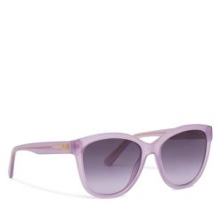 Okulary przeciwsłoneczne LOVE MOSCHINO. Fioletowe okulary przeciwsłoneczne Love Moschino, bez wzorów. Za 279.99 zł.