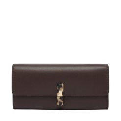 Portfel Furla. Brązowe portfele Furla, bez wzorów. Za 854.99 zł.