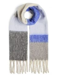 Pieces Szal w kolorze szarym rozmiar: onesize. Szare szaliki Pieces, bez wzorów. Za 79.21 zł.