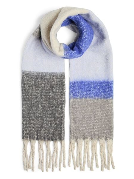 Pieces Szal w kolorze szarym rozmiar: onesize. Szare szaliki Pieces, bez wzorów. Za 73.93 zł.