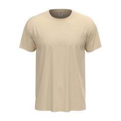 Klasyczna Koszulka Unisex Dla Dorosłych. Brązowe bluzki STEDMAN, bez wzorów, klasyczne, bez kołnierzyka, bez ramiączek. Za 38.99 zł.