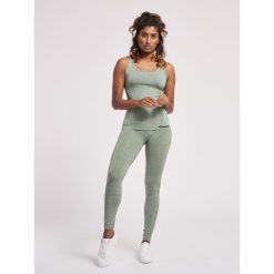 Damskie legginsy mid-rise Hummel CI. Fioletowe legginsy Hummel, m, bez wzorów, z dzianiny. Za 127.00 zł.