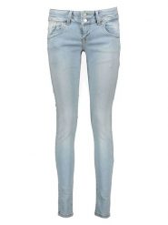 LTB Dżinsy - Skinny fit - w kolorze błękitnym rozmiar: W26/L30. Niebieskie jeansy LTB, l, z aplikacjami. Za 169.95 zł.