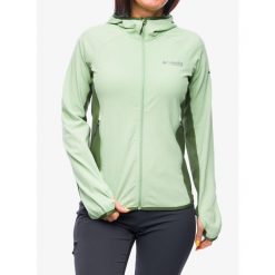 Bluza z kapturem damska Columbia Spectre Ridge Full Zip Hooded Tech Fleece. Zielone bluzy Columbia, s, bez wzorów, z kapturem. Za 329.99 zł.