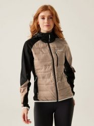 Regatta Kurtka hybrydowa "Andreson Pro" w kolorze jasnobrązowym rozmiar: 38. Brązowe kurtki sportowe Regatta, bez wzorów, z materiału, bez kaptura, outdoorowe. Za 156.98 zł.