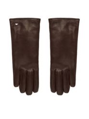 Weekend Max Mara Rękawiczki Senapeshort 2525566035 Brązowy. Brązowe rękawiczki Weekend Max Mara, bez wzorów, ze skóry. Za 669.99 zł.