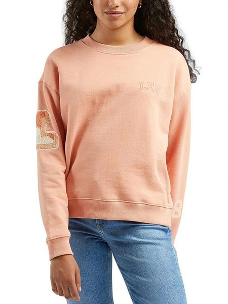 Lee Bluza w kolorze pomarańczowym rozmiar: M. Pomarańczowe bluzy Lee, m, bez wzorów, z bawełny, bez kaptura. Za 87.40 zł.