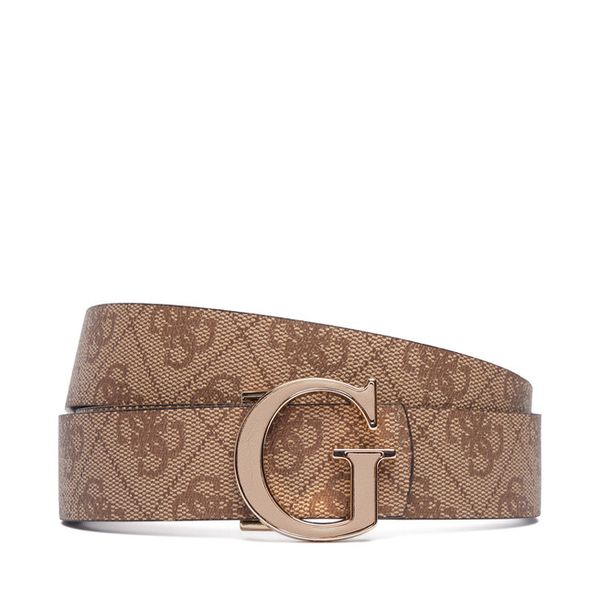 Pasek Guess. Brązowe paski Guess, z aplikacjami. Za 234.99 zł.