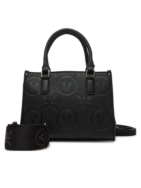 Valentino Torebka Samba Re VBS8ZG04 Czarny. Czarne torebki klasyczne Valentino, bez wzorów, ze skóry, bez dodatków. Za 394.99 zł.
