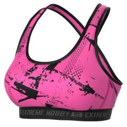 Stanik sportowy fitness siłownia MMA EXTREME HOBBY NEO. Czerwone bielizna sportowa EXTREME HOBBY, s, bez wzorów, z elastanu. Za 139.00 zł.