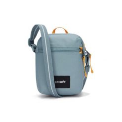 Saszetka Pacsafe Go Micro Crossbody - fresh mint. Zielone torby na ramię Pacsafe, bez wzorów, sportowe, bez dodatków. Za 218.99 zł.