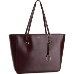 Torebka LAUREN RALPH LAUREN - Tote 431687507017 Boredeaux. Czerwone torebki klasyczne Lauren Ralph Lauren, bez wzorów, ze skóry, bez dodatków. Za 1,119.00 zł.