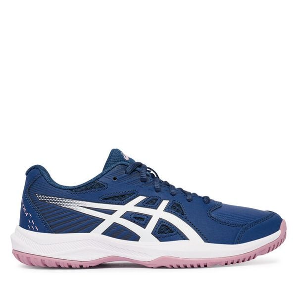 Buty do tenisa Asics. Niebieskie obuwie sportowe Asics, bez zapięcia, tenisowe. Za 269.99 zł.