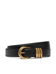 LAUREN RALPH LAUREN Pasek 412P15696001 Czarny. Czarne paski Lauren Ralph Lauren, bez wzorów, ze skóry. Za 519.99 zł.