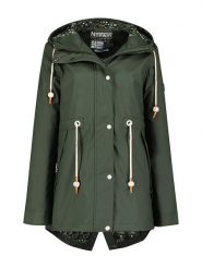 Geographical Norway Parka "Briato" w kolorze khaki rozmiar: L. Brązowe parki Geographical Norway, l, bez kaptura. Za 180.49 zł.