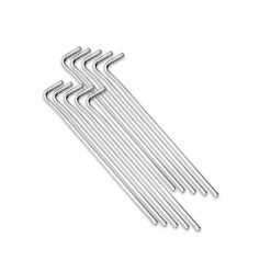 Szpilki namiotowe Rockland 19 cm 10-pack. Szare szpilki ROCKLAND, bez wzorów, sportowe, bez obcasa, na szpilce, bez zapięcia. Za 22.99 zł.