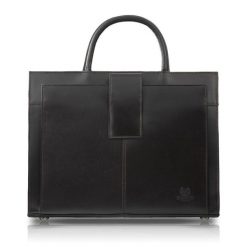 Torebka damska skórzana aktówka A4 do ręki i na ramię skóra licowa Paolo Peruzzi T-94-BR. Brązowe torby na ramię bez wzorów, z materiału, biznesowe, do ręki, bez dodatków. Za 419.00 zł.