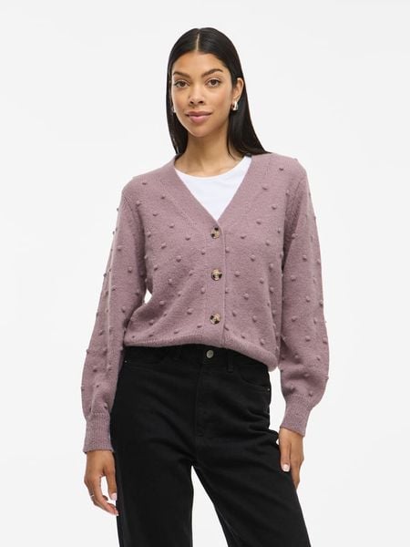 Vila Kardigan "Vituli" w kolorze jasnoróżowym rozmiar: L. Różowe kardigany Vila, l, bez wzorów. Za 113.99 zł.