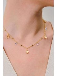 Lodie Silver Naszyjnik z elementami ozdobnymi rozmiar: onesize. Szare naszyjniki Lodie Silver, z cyrkonią, z mosiądzu. Za 78.47 zł.