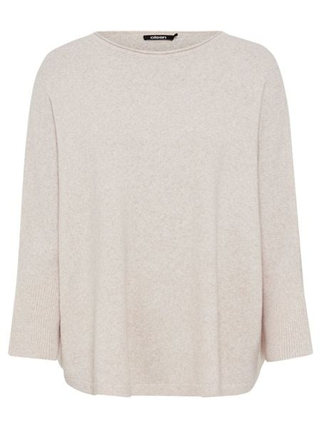 Olsen Sweter w kolorze beżowym rozmiar: L. Brązowe swetry Olsen, l, bez wzorów, bez ramiączek. Za 118.01 zł.