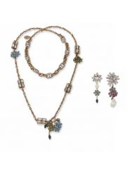 Weekend Max Mara Zestaw naszyjnik i kolczyki 2615751094650 Złoty. Żółte naszyjniki Weekend Max Mara, metalowe. Za 829.99 zł.