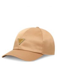 Guess Czapka z daszkiem AW5396 POL01 Różowy. Czerwone czapki Guess, z aplikacjami, z materiału. Za 159.99 zł.