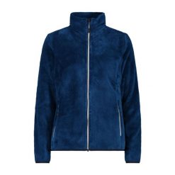 Bluza damska turystyczna CMP 38P1536. Niebieskie bluzy CMP, uniwersalny, bez wzorów, z polaru, bez kaptura. Za 164.99 zł.