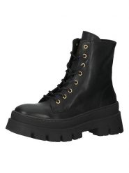 Steve Madden Skórzane botki w kolorze czarnym rozmiar: 41. Czarne botki Steve Madden, bez wzorów, bez obcasa, bez zapięcia. Za 305.98 zł.