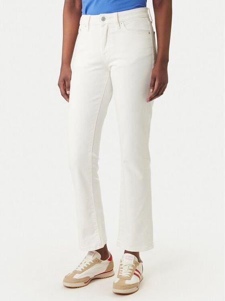 Tommy Jeans Jeansy DW0DW22986 Biały Slim Fit. Białe jeansy Tommy Jeans, bez wzorów. Za 248.99 zł.
