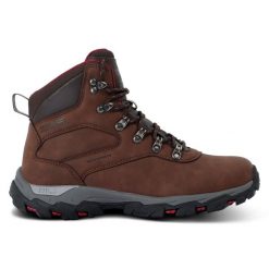 Buty trekkingowe damskie Holcombe Classic. Brązowe trekkingi Regatta, ze skóry. W wyprzedaży za 349.99 zł.