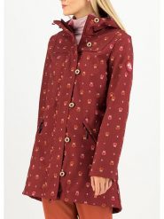 Blutsgeschwister Parka "Wild Weather" w kolorze brązowo-jasnoróżowym rozmiar: S. Brązowe parki Blutsgeschwister, s, z materiału, bez kaptura. Za 140.86 zł.