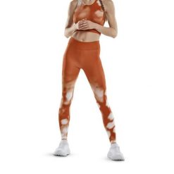 Długie legginsy sportowe do biegania CEP limitowana kolekcja Bloom damskie. Białe legginsy CEP, m, bez wzorów, długie. Za 349.00 zł.