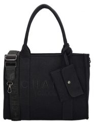 Charm Torebka w kolorze czarnym - 34 x 27 x 15 cm rozmiar: onesize. Czarne torby na ramię Charm, bez wzorów, z materiału, na ramię, bez dodatków. Za 166.10 zł.