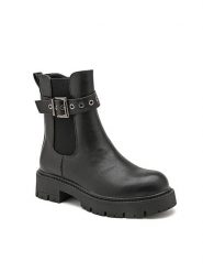 Sixth Sens Botki w kolorze czarnym rozmiar: 39. Czarne botki Sixth Sens, bez wzorów, bez obcasa, bez zapięcia. Za 152.99 zł.