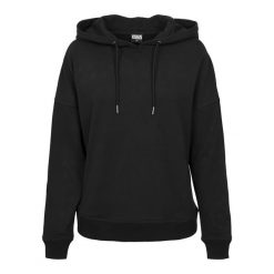 Bluza damska Urban Classic sznurowana. Czarne bluzy Urban Classics, bez wzorów, bez kaptura. Za 244.50 zł.