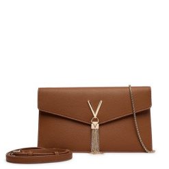 Torebka Valentino. Brązowe torebki klasyczne Valentino, bez wzorów, bez dodatków. Za 439.99 zł.