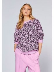 Chiemsee Bluza w kolorze jasnoróżowo-czarnym rozmiar: S. Różowe bluzy Chiemsee, s, bez wzorów, z bawełny, bez kaptura. Za 149.95 zł.