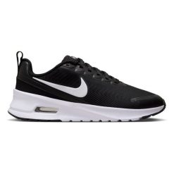 NIKE AIR MAX NUAXIS Sneakersy damskie. Czarne obuwie sportowe Nike, z materiału, bez zapięcia, nike air max. Za 369.99 zł.