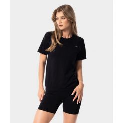 Koszulka bezszwowa na trening damska Simply Seamless Carpatree. Czarne bluzki Carpatree, xs, bez wzorów, sportowe, bez kołnierzyka, bez ramiączek. Za 119.99 zł.