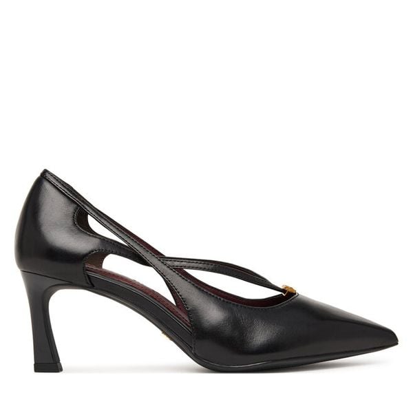 Szpilki Tamaris. Czarne szpilki Tamaris, bez wzorów, bez obcasa, na szpilce, bez zapięcia. Za 394.99 zł.