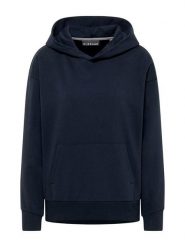 ELBSAND Bluza "Finele" w kolorze granatowym rozmiar: S. Niebieskie bluzy ELBSAND, s, bez wzorów, z kapturem. Za 154.95 zł.