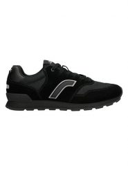 Relaks Skórzane sneakersy w kolorze czarnym rozmiar: 43. Czarne trampki Relaks, bez wzorów, z materiału, bez zapięcia. Za 274.88 zł.